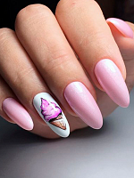 UNO, Гель-лак 053 Розовый жемчуг - Pink Pearl, 8 г					