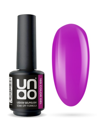UNO, Гель-лак 189 Флирт - Flirt, 8 г