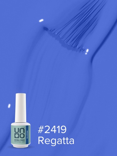 UNO, HEMA FREE, Гель-лак 2419 Регата - Regatta, 10 г фото 3