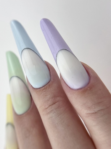 UNO, HEMA FREE, Гель-лак 2415 Молочно-зеленый - Milky Green, 10 г фото 9