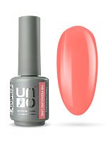 UNO, PEDICURE LINE, 118 Однофазный гель-лак, коралловый, 8 г					