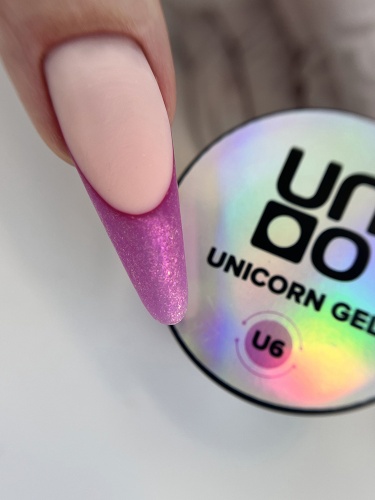UNO, Моделирующий цветной гель Unicorn Gel # U6, 15 г фото 10