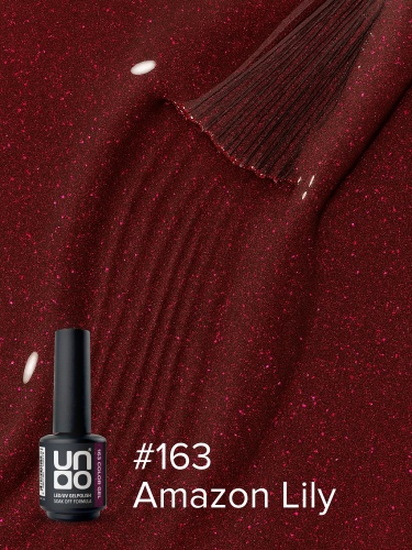 UNO, Гель-лак 163 Амазонская лилия - Amazon Lily, 8 г фото 3