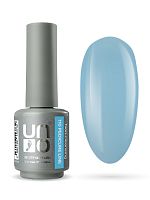 UNO, PEDICURE LINE, 110 Однофазный гель-лак, голубой, 8 г					