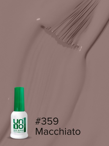 UNO, Гель-лак 359 Макиато - Macchiato, 8 мл фото 4