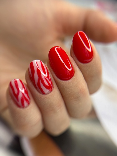 UNO, Гель-лак 047 Маковый красный - Poppy Red, 8 г фото 7