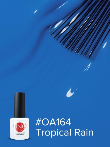 UNO LUX, OA164 Гель-лак Tropical Rain - Тропический ливень, 8 г фото 3