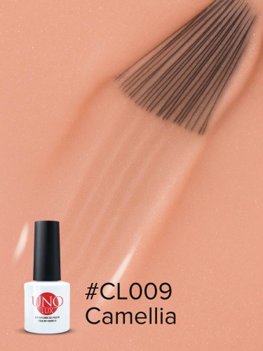 UNO LUX, CL009 Гель-лак Camellia - Камелия, 8 г фото 3