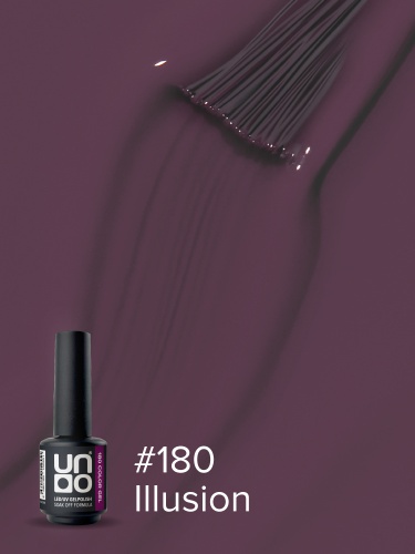 UNO, Гель-лак 180 Иллюзия - Illusion, 8 г фото 4