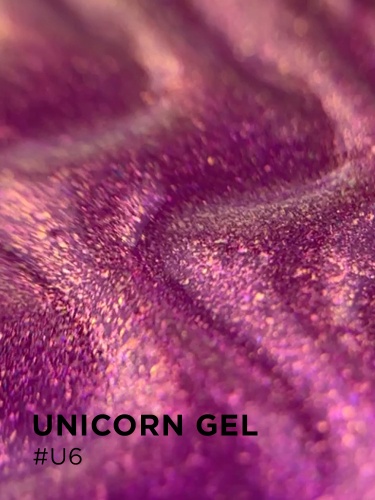 UNO, Моделирующий цветной гель Unicorn Gel # U6, 15 г фото 3