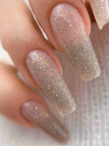 UNO, Моделирующий цветной гель Reflective Shine Builder Gel Sand Storm, 15 г фото 10