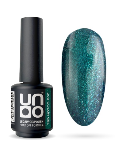 UNO, Гель-лак 200 Малахит - Malachite, 8 г