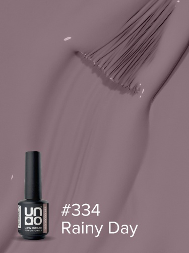 UNO, Гель-лак 334 Дождливый день - Rainy Day, 8 г фото 3