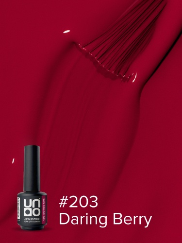 UNO, Гель-лак 203 Дерзкая ягода - Daring Berry, 8 г фото 3