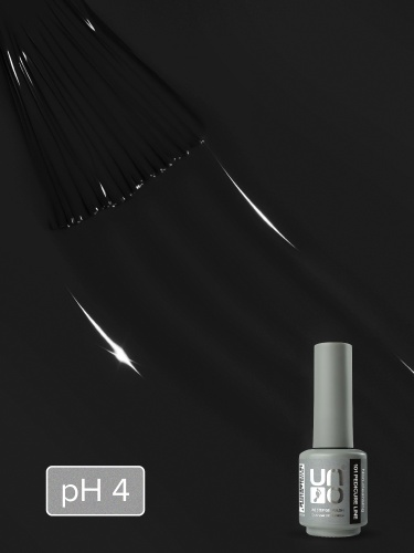 UNO, PEDICURE LINE, 101 Однофазный гель-лак, черный, 8 г фото 3